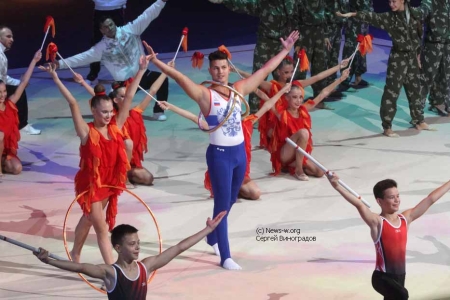 Гала-шоу во Дворце гимнастики ко Дню города