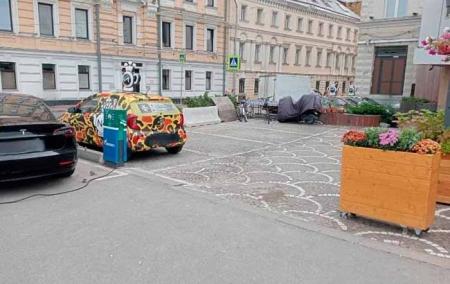 В центре Москвы освободили место для парковки автотранспорта